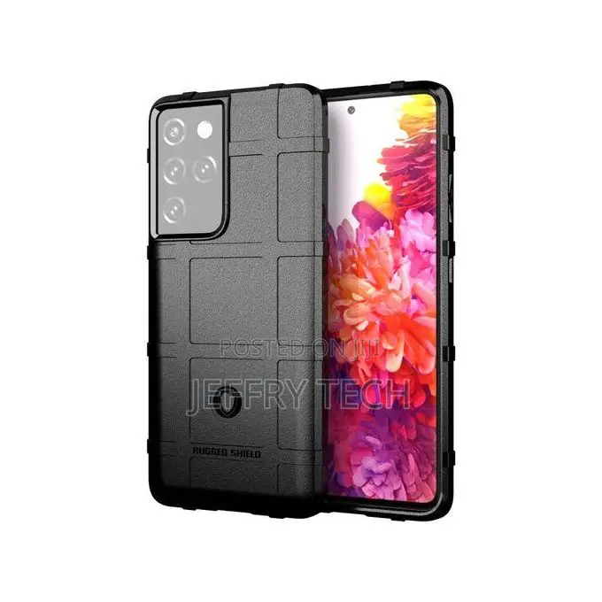 Phone Case for Samsung Galaxy S21 Ultra, Rugged Shield Case
