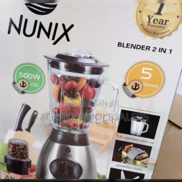 2in1- Brand New Nunix Ak 500 Blender