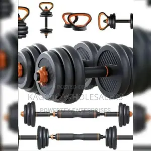 Original Make - 30kgs Dumbells 6in1