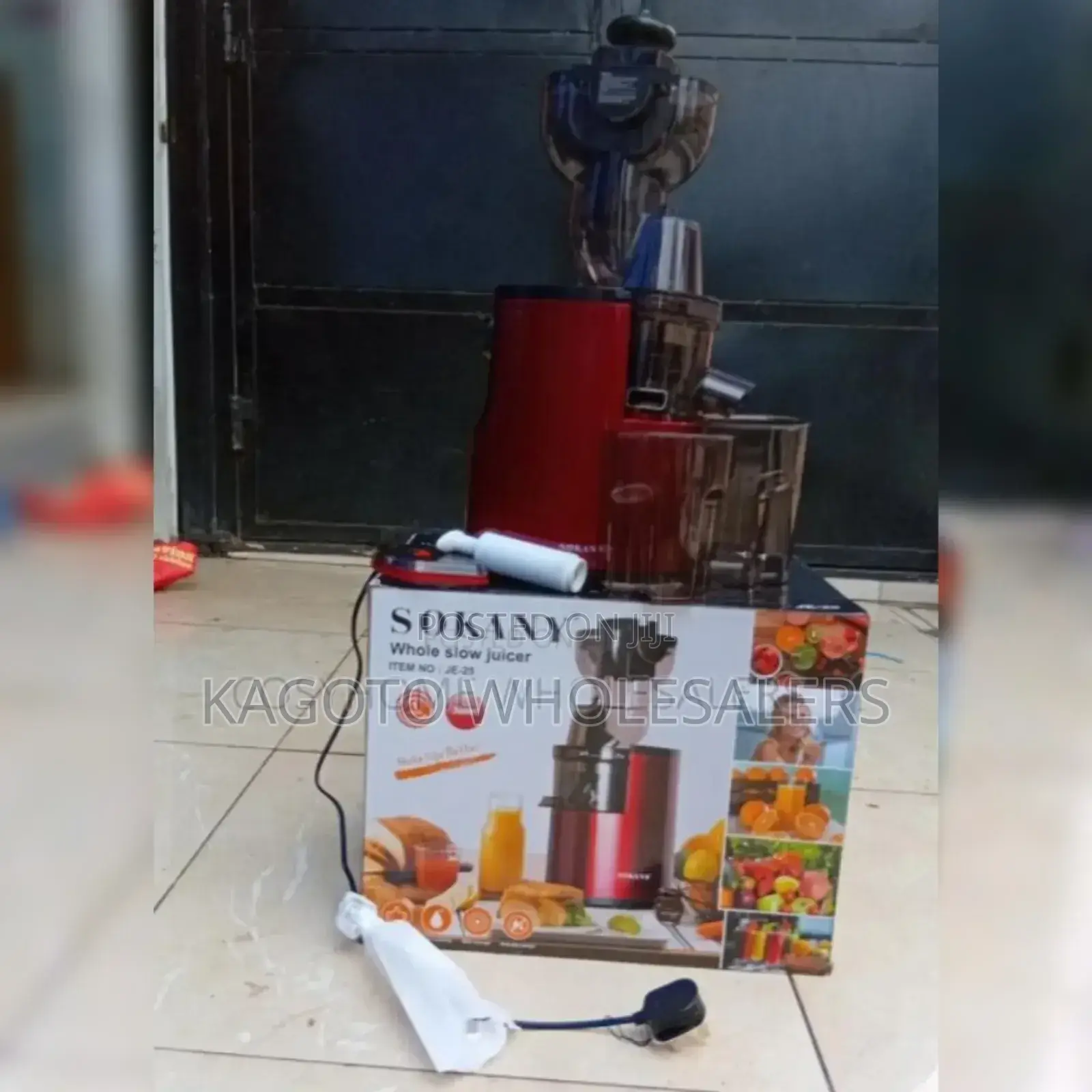 Complete Set Size Sokanny Brand Ñew Slow Juicer