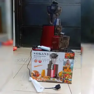 Complete Set Size Sokanny Brand Ñew Slow Juicer