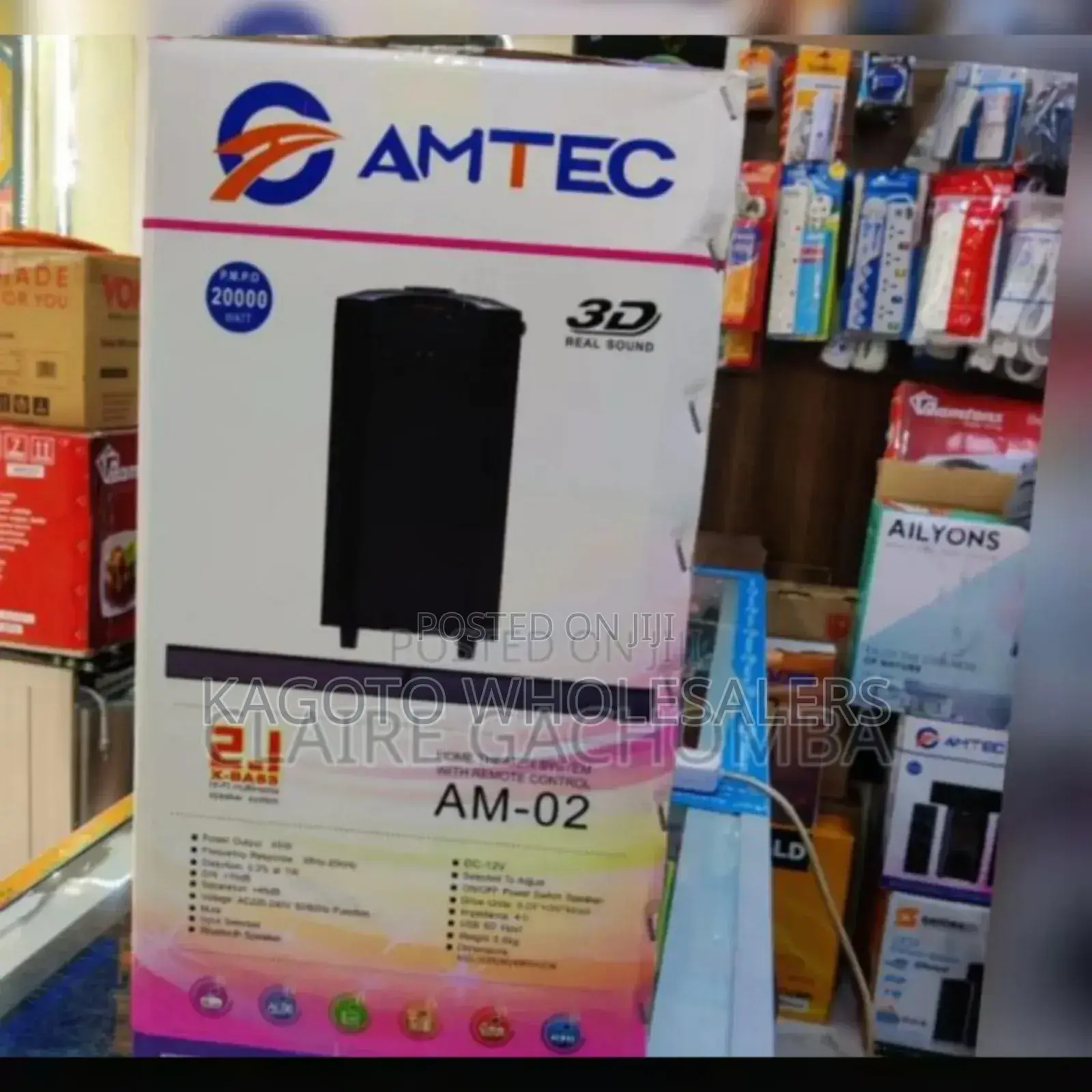 Black Am 02 Amtec Woofer