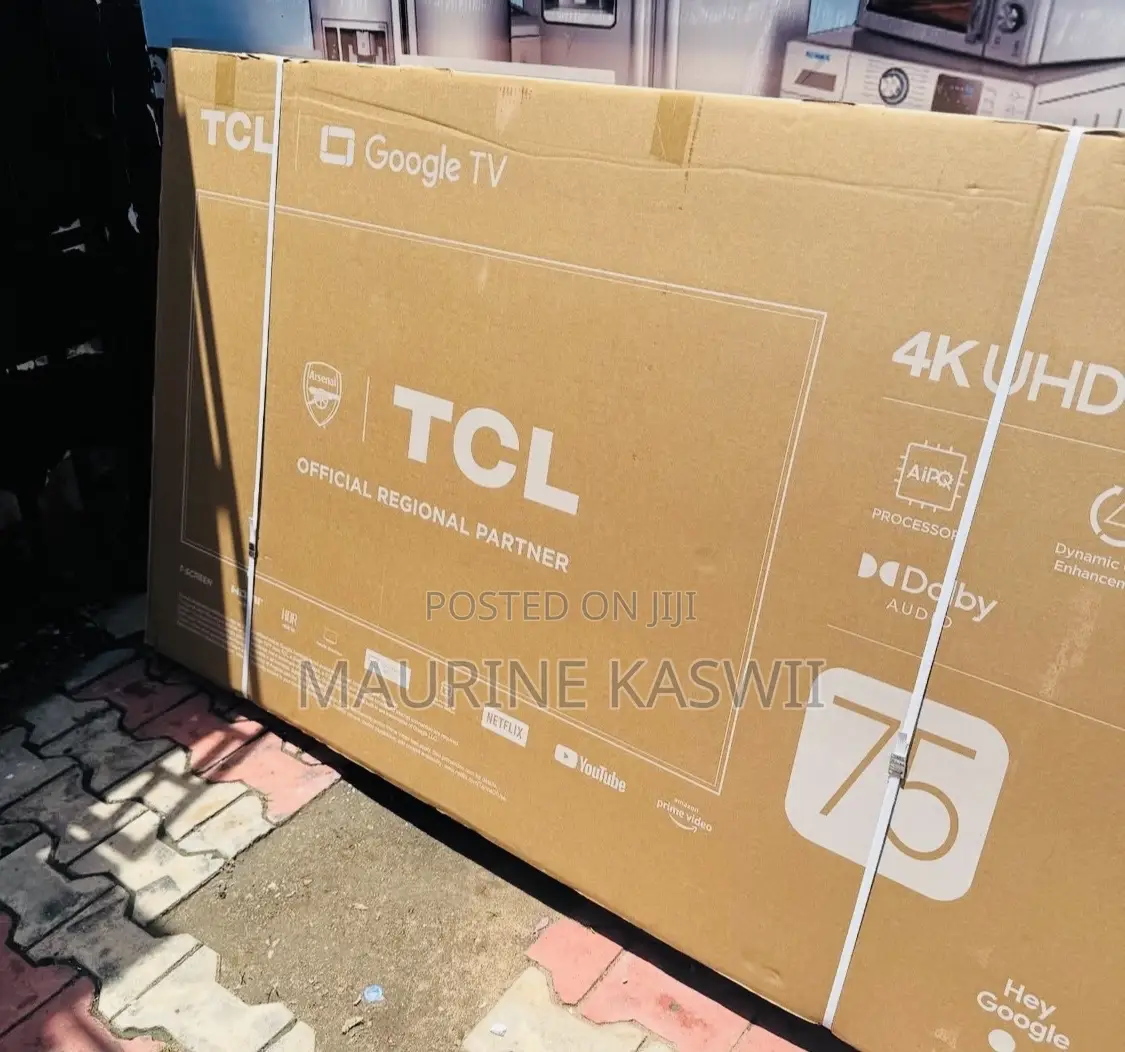 TCL V6c 75” Google Uhd (2025 Stunning Picture,