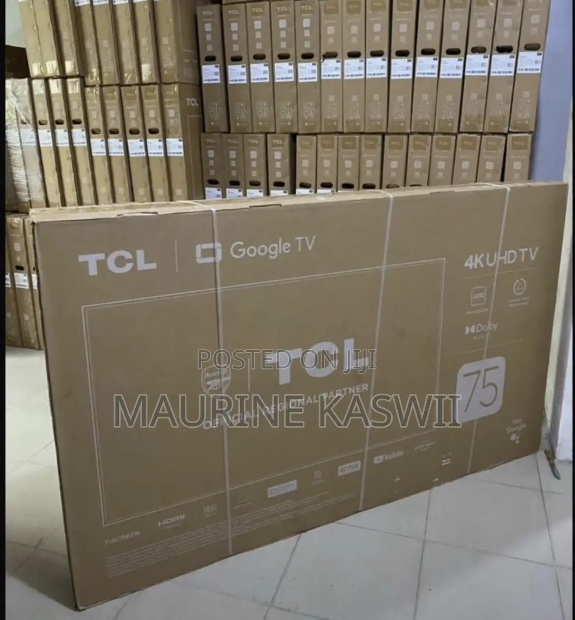 TCL V6c 75 Inch Direct Led HDR Smart Tv – 75v6c(2025)