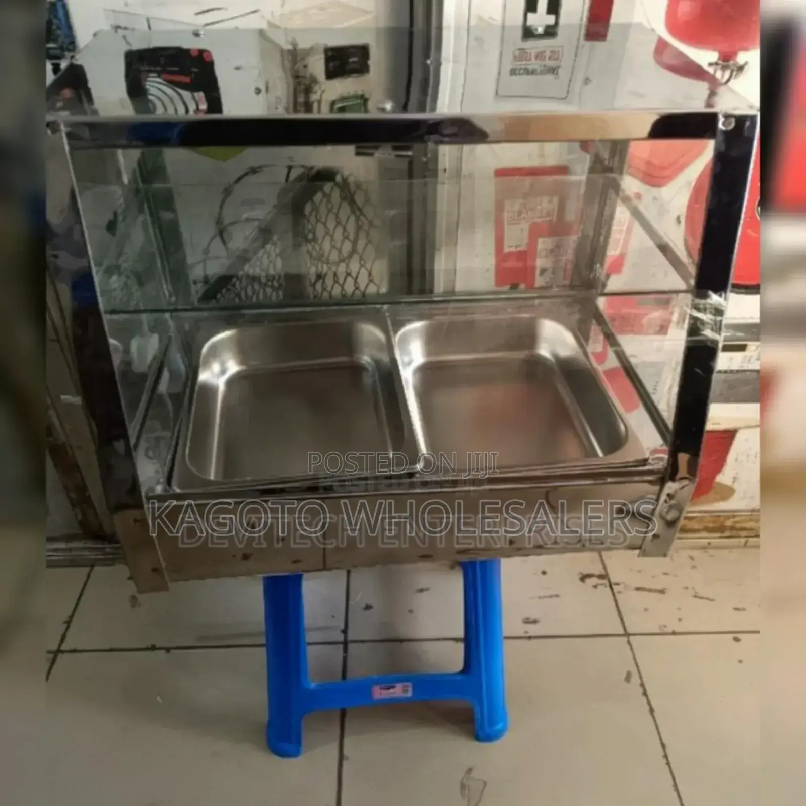 Commercial - Double Chips Warmer