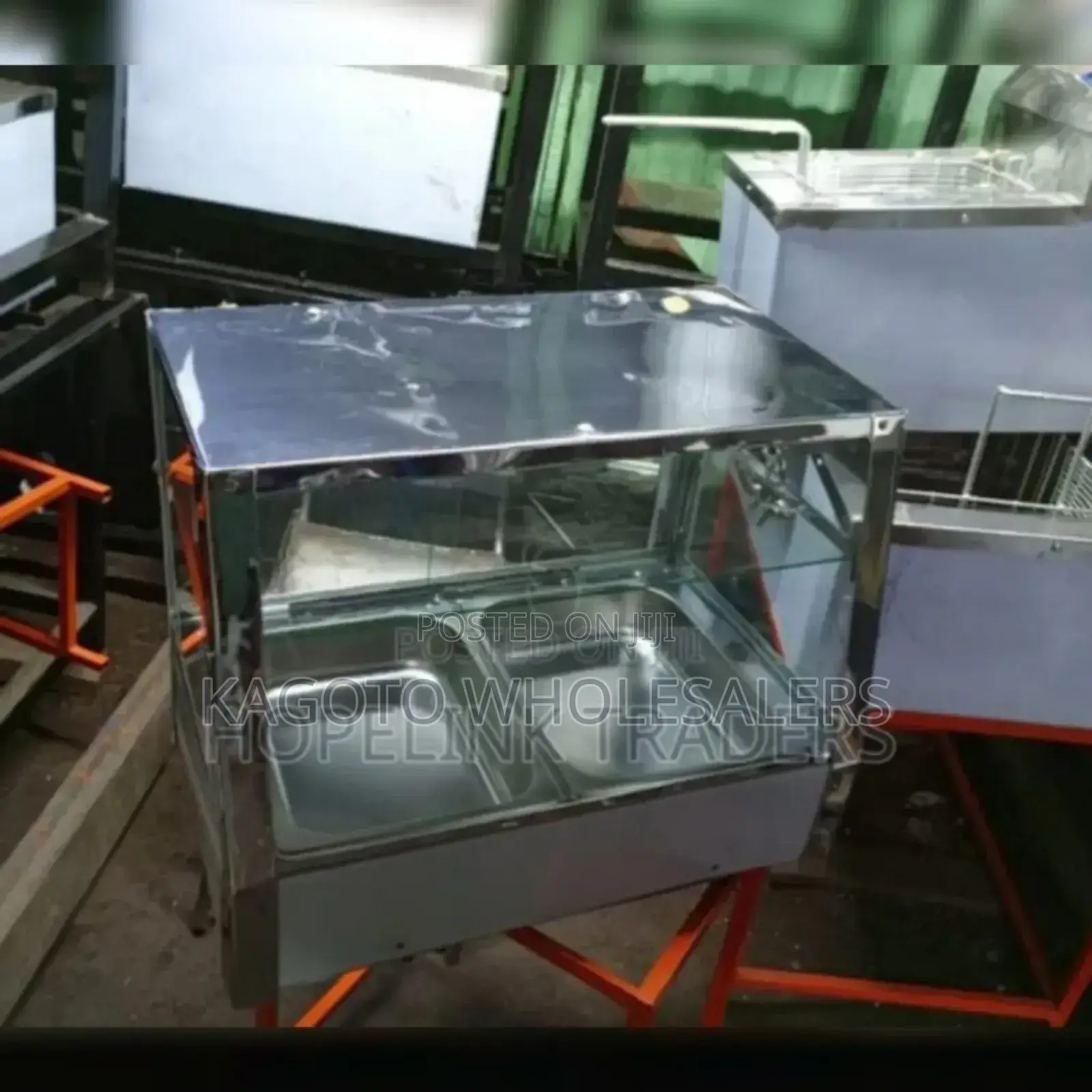 With Double Plate - Double Chips Warmer