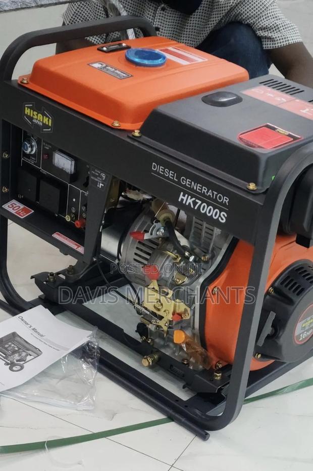 7.5kva Diesel Portable Generator