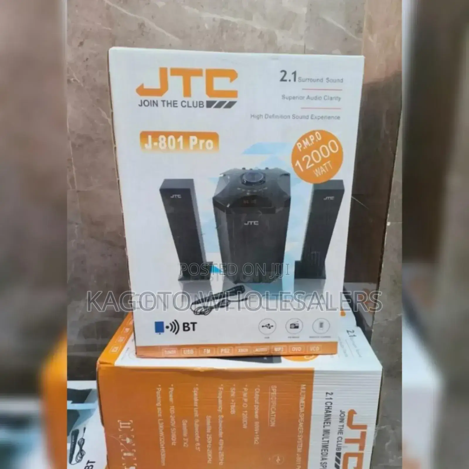12,000watts JTC Home Theatre