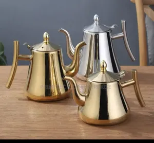 Stainless Steel Teapot With Infusion Set.