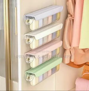 Wall-Mounted Underwear Socks Storage Box.