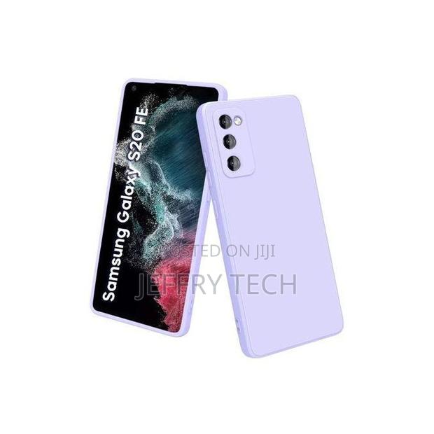 Silicone Case Microfiber Cover for Samsung Galaxy S20 Fe 5g - thumbnail 2