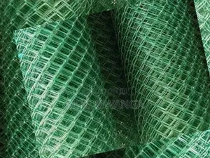 Green PVC Coated Chain Link 12.5g 80x80