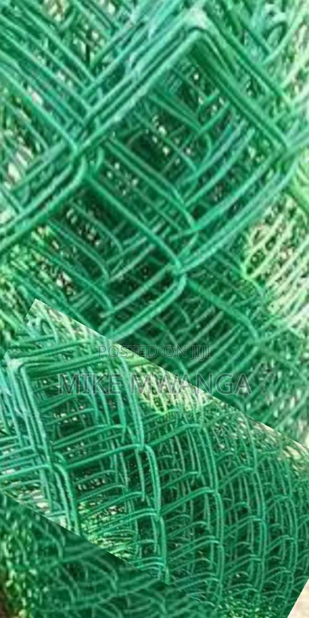 Heavy Chain Link, PVC Coated, 14g, 2mm - main view