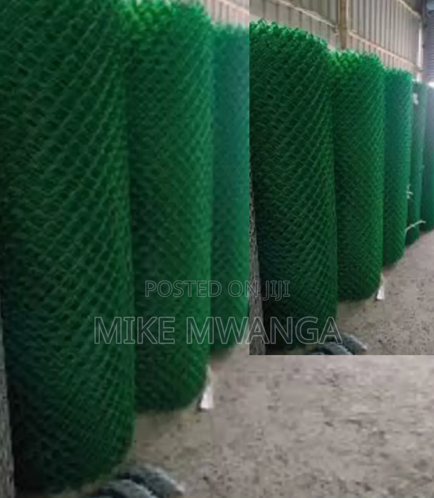 Gauge 14 Chain Link (Green Coated Pvc)
