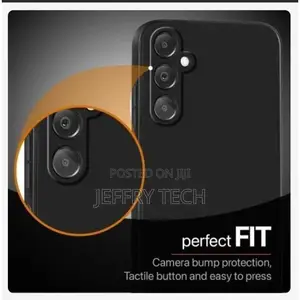 Samsung Galaxy A55 Original Black Silicone Phone Case/ Cover