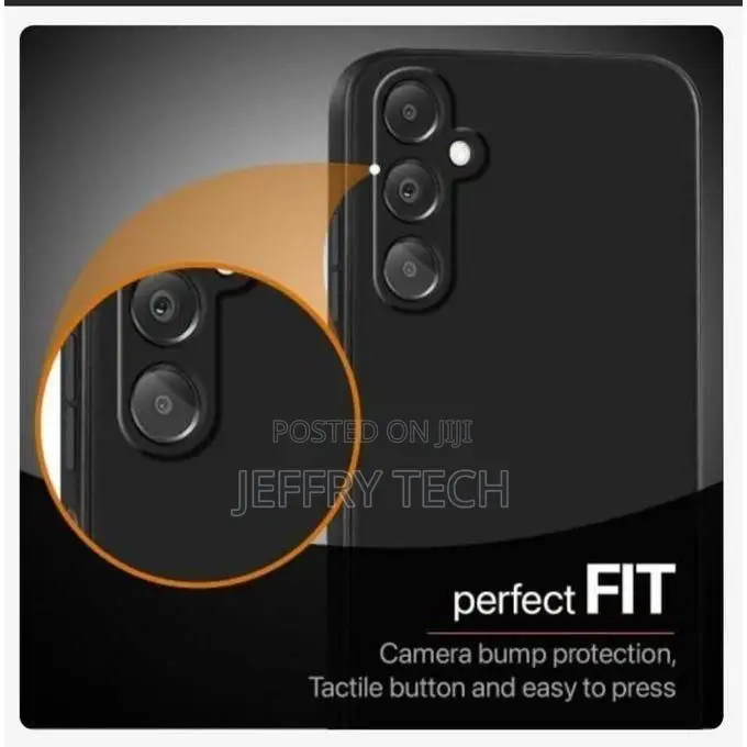 Samsung Galaxy A55 Original Black Silicone Phone Case/ Cover