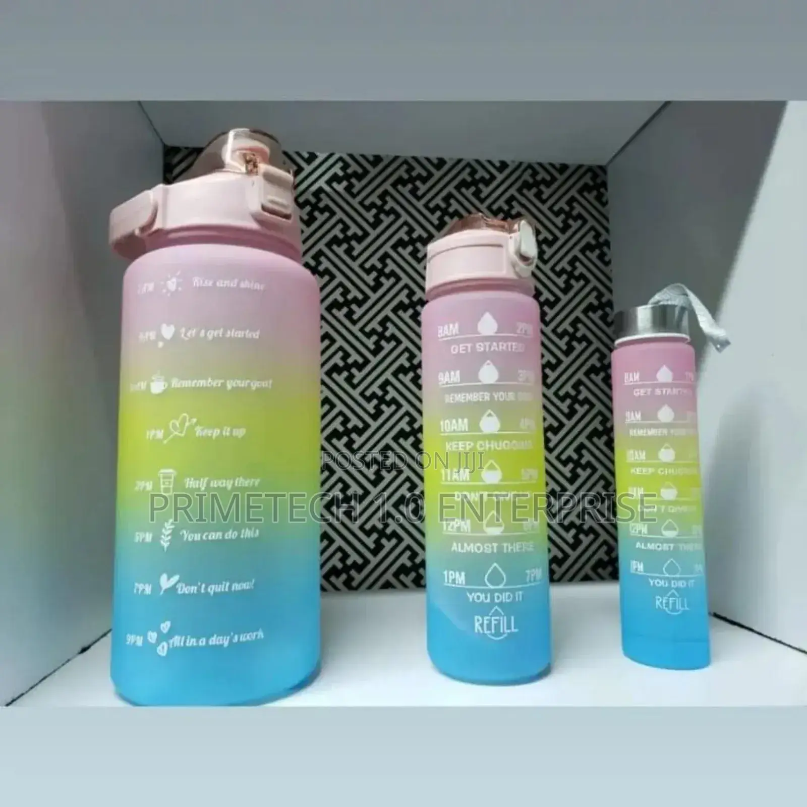 3 In 1 Motivational Bottles, 3 In 1 Motivational Bottles