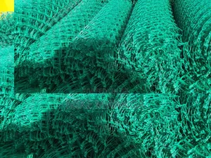 Security PVC Coated Chain Link 12.5g