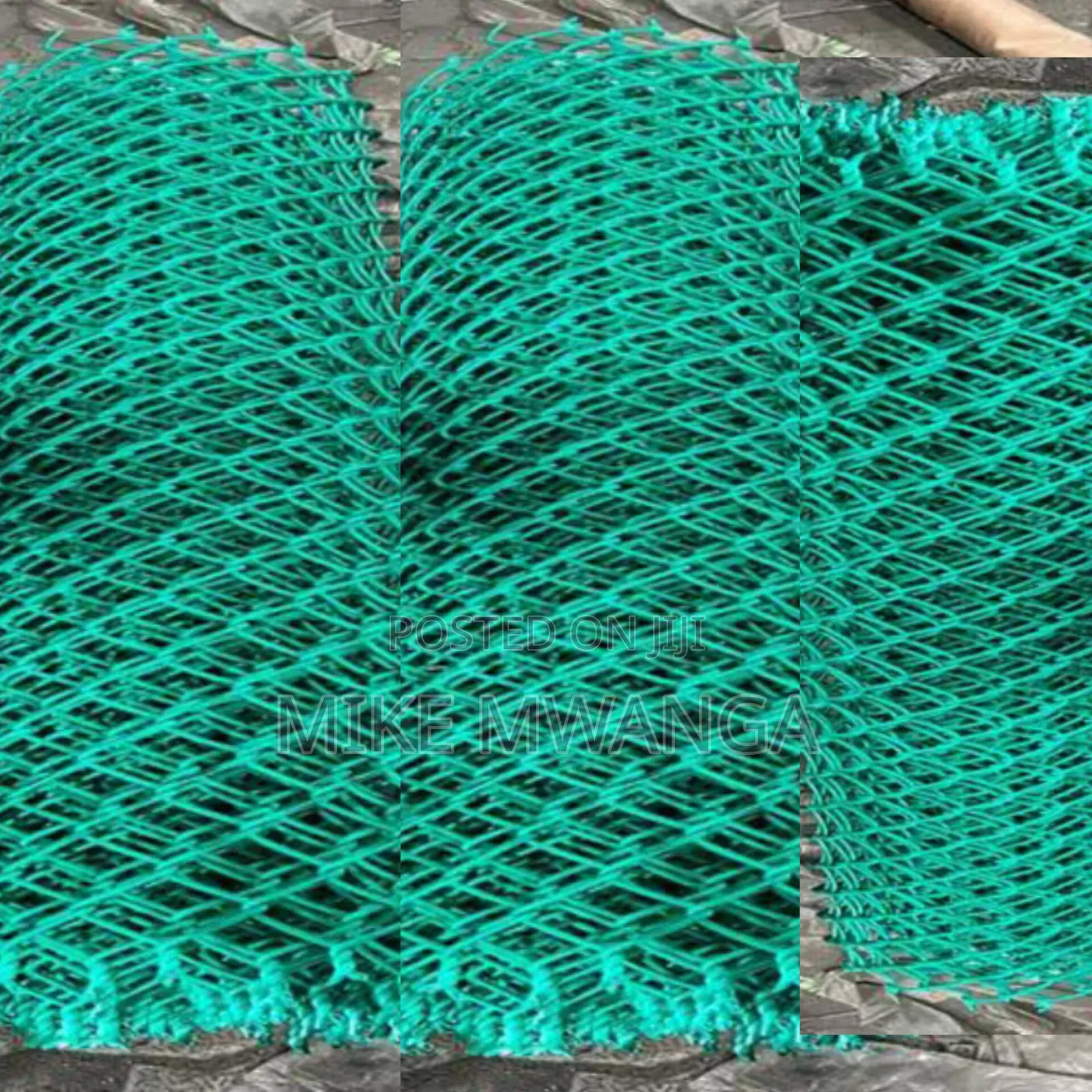 Gauge 12.5, PVC (Green) Chain Link Wire