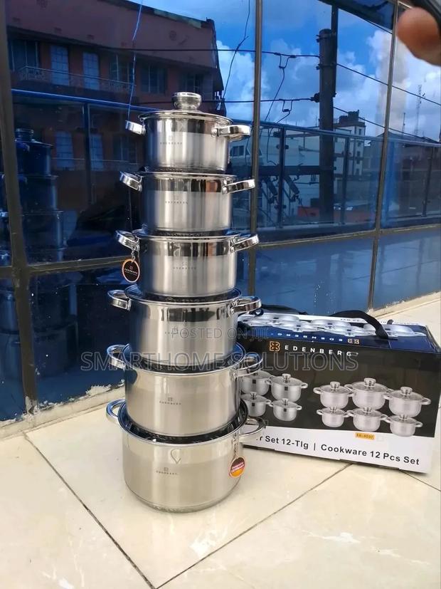 Stainless Edenberg Cookware Finest 12pcs*