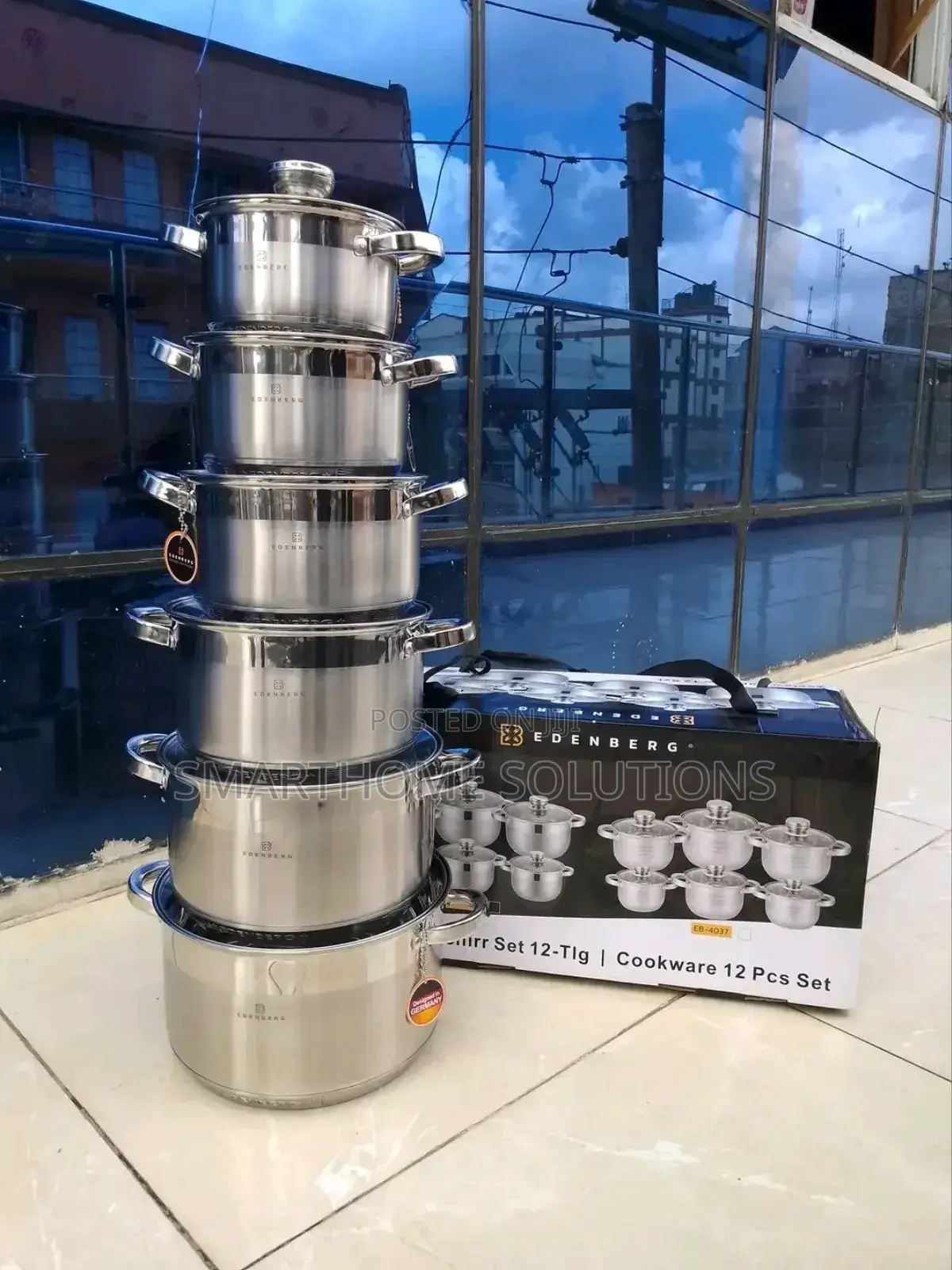 Edenberg Stainless Cookware* (4037)