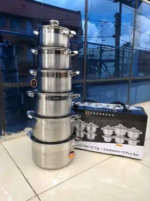 Edenberg Stainless Cookware Tried, Tested Approved *12pcs*