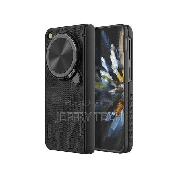 Frosted Shield Prop Kickstand Case for Oppo Find N3 Fold