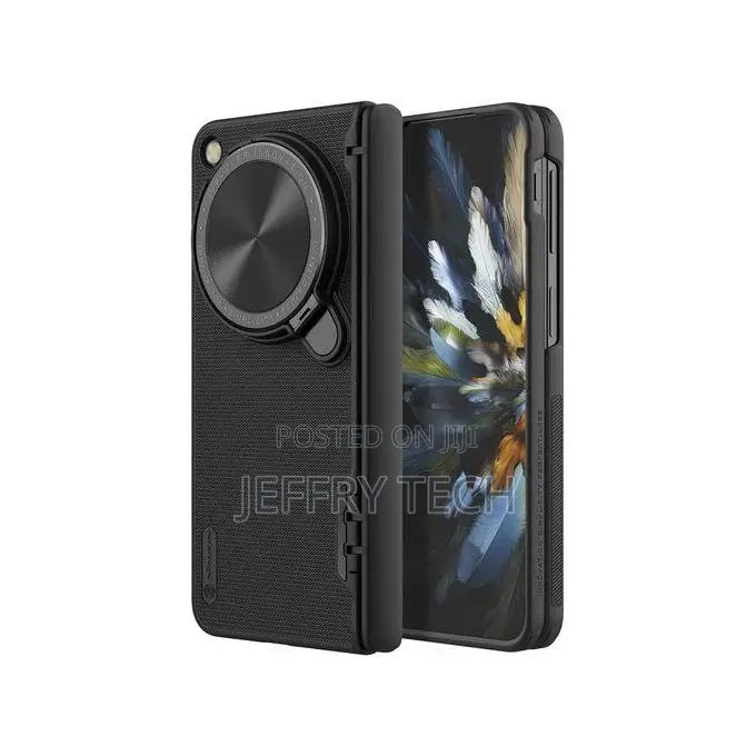 Frosted Shield Prop Kickstand Case for Oppo Find N3 Fold