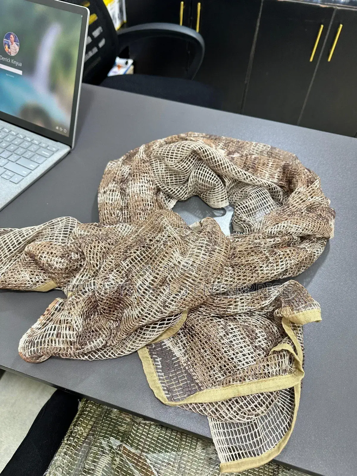 Tactical Scarf With Mesh