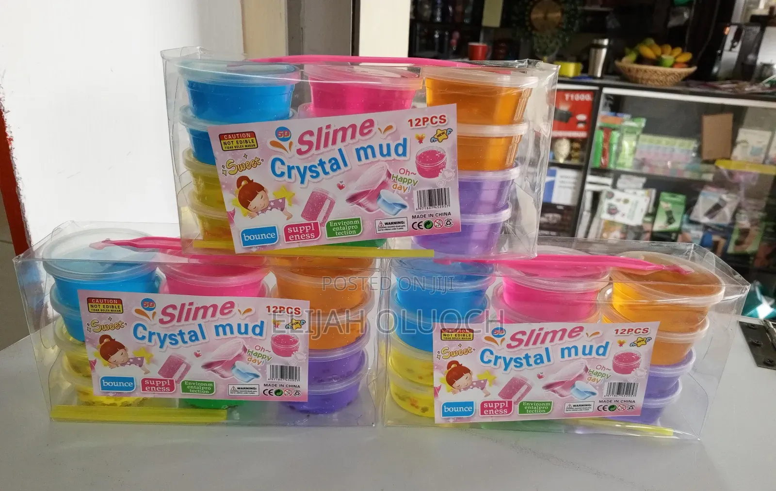 12 PCS Slime Pack