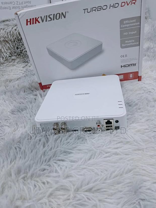 4‐Channel Hikvision DVR - main view