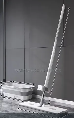 Household Flat Mops Hand-Free Mop Bucket .