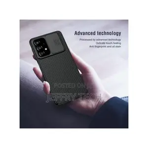 Nilkin for Samsung A33 5g Case With Camera Cover, Camshield