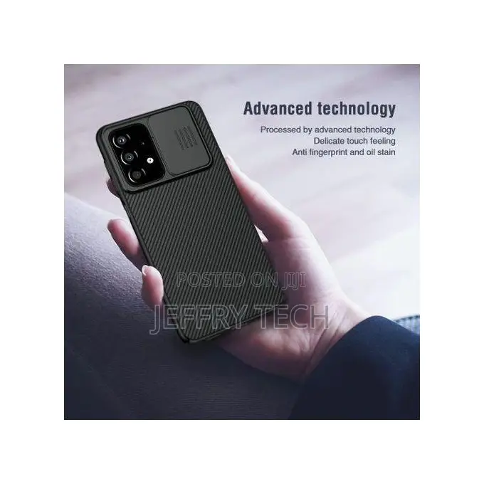 Nilkin for Samsung A33 5g Case With Camera Cover, Camshield