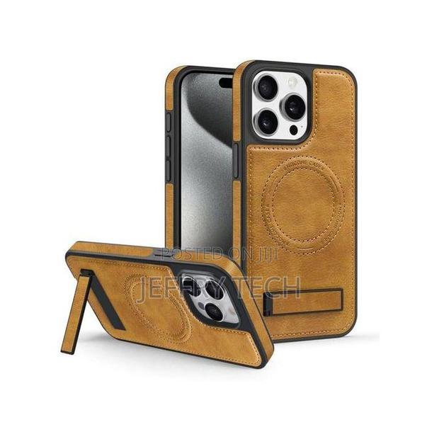 iPhone 14 Promax, Magnetic Cover With Hidden Holder Stand - main view