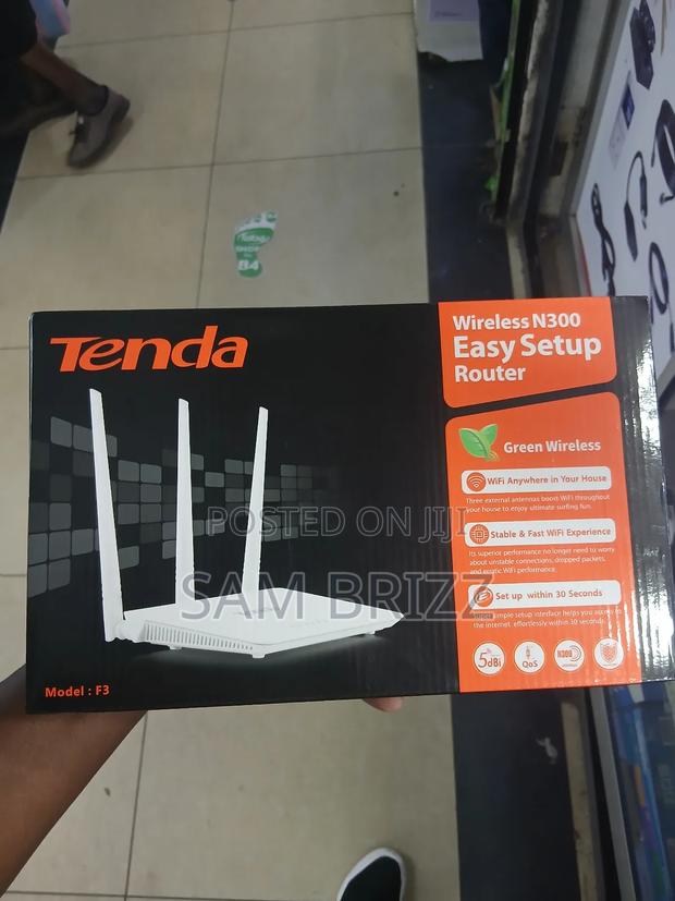 Tenda Router - main view