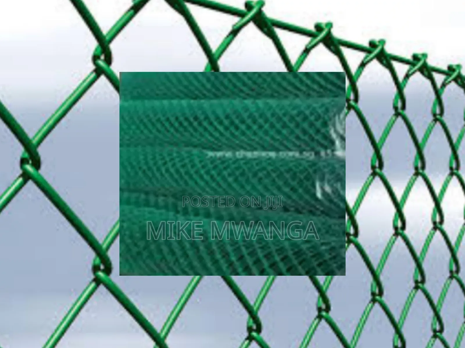 Green PVC Chain Link(2.5mm, 12.5g,50x50)