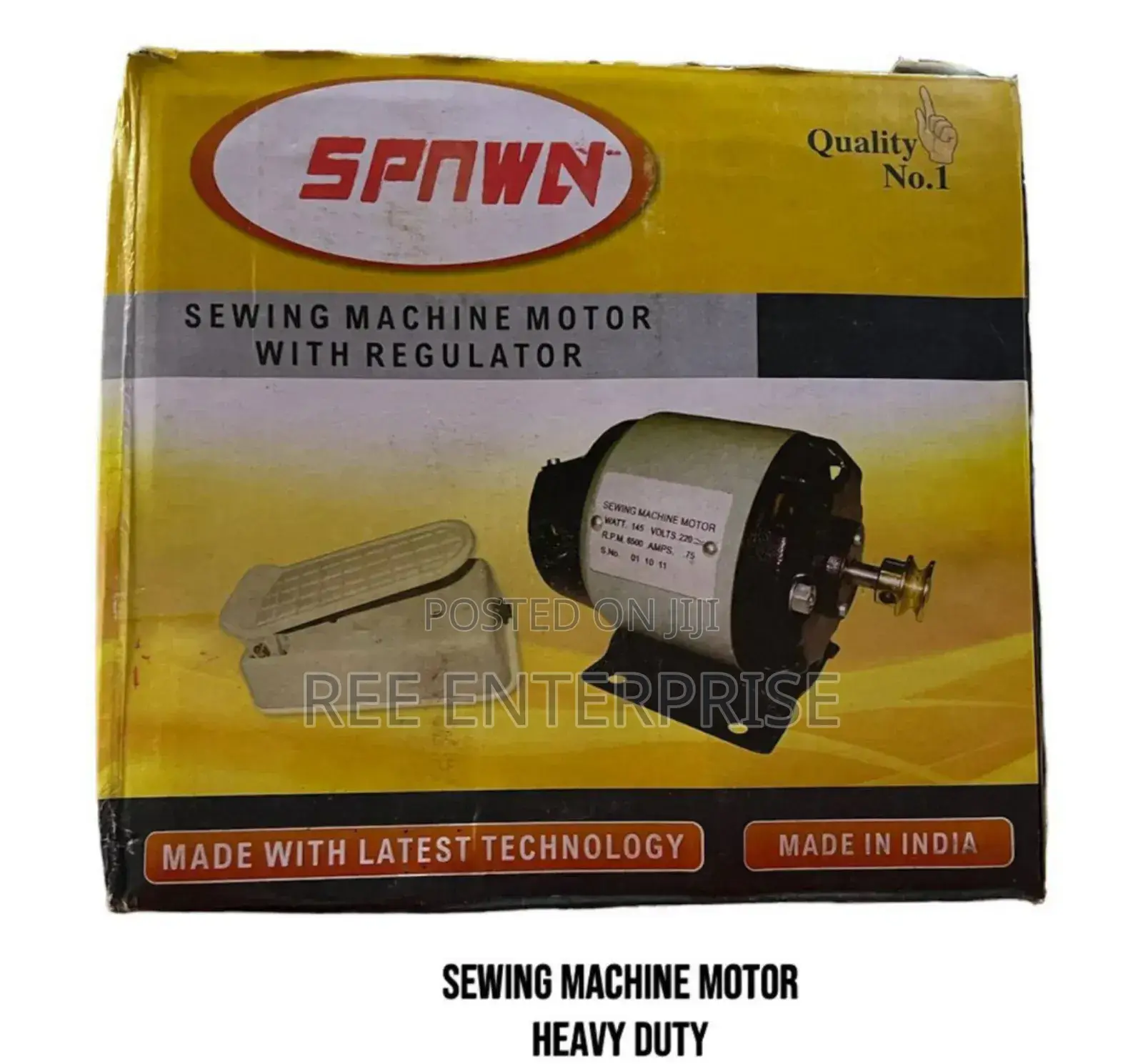 Heavy Duty Sewing Machine Motor