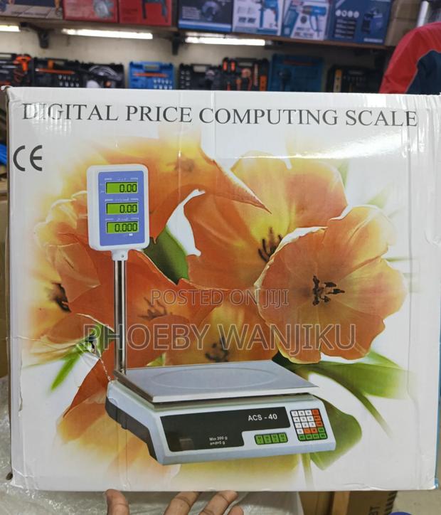 Weighing Scale Acs 30kgs/Digital Computing Scale - main view