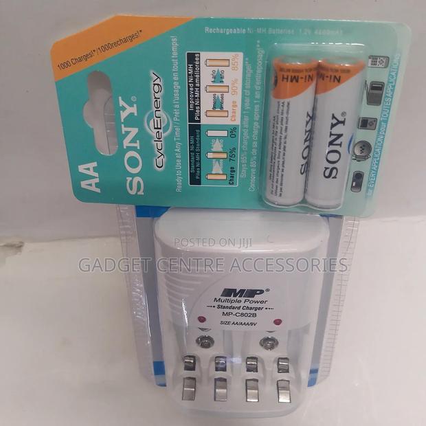 9v Charger ,Sony Rechargeable Batteries - thumbnail 3
