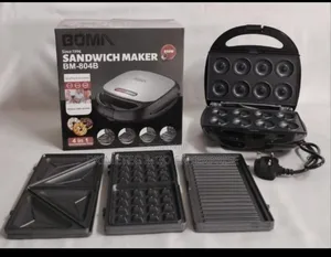 Boma 4in1 Sandwich,Grill,Doughnut, and Waffle Maker