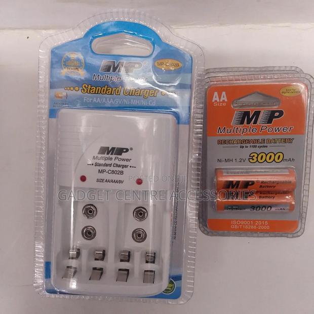 Mp 9v Charger, Mp Aa Batteries - thumbnail 3