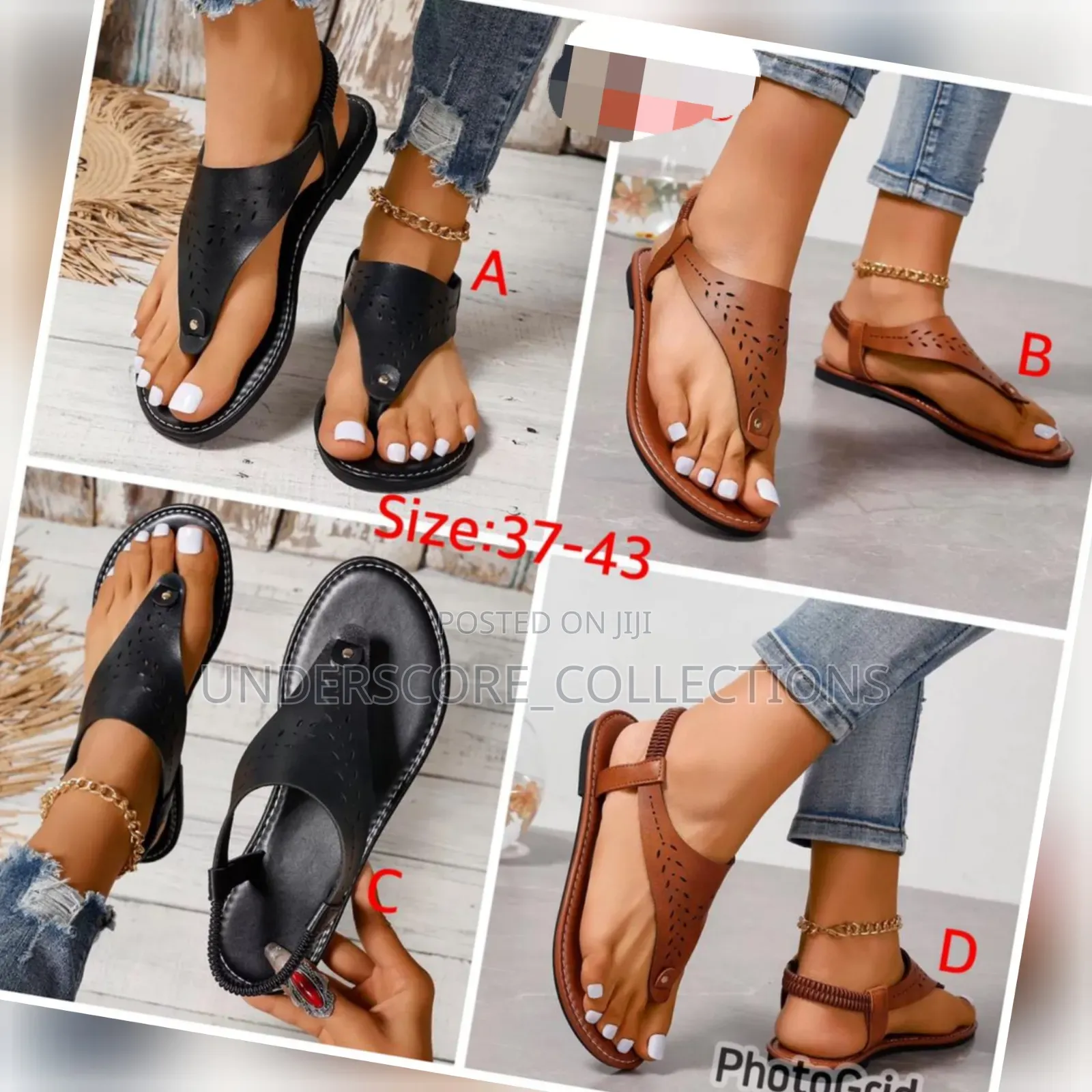 Non Slip Flat Sandals