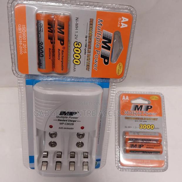 Aa Batteries 2 Pairs,9v Charger - thumbnail 3