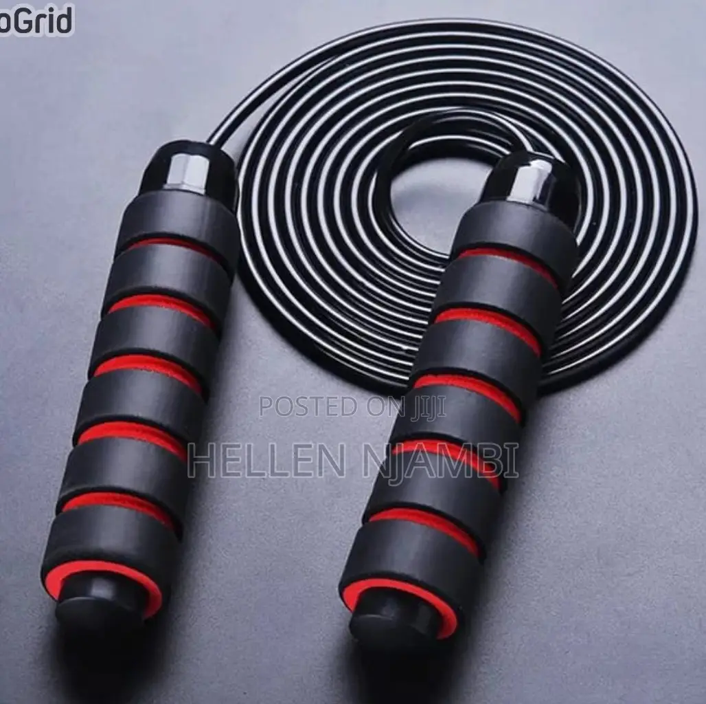 Weighted Jump Skipping Rope for Fitness Workout.