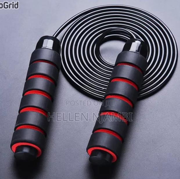 Weighted Jump Skipping Rope for Fitness Workout.