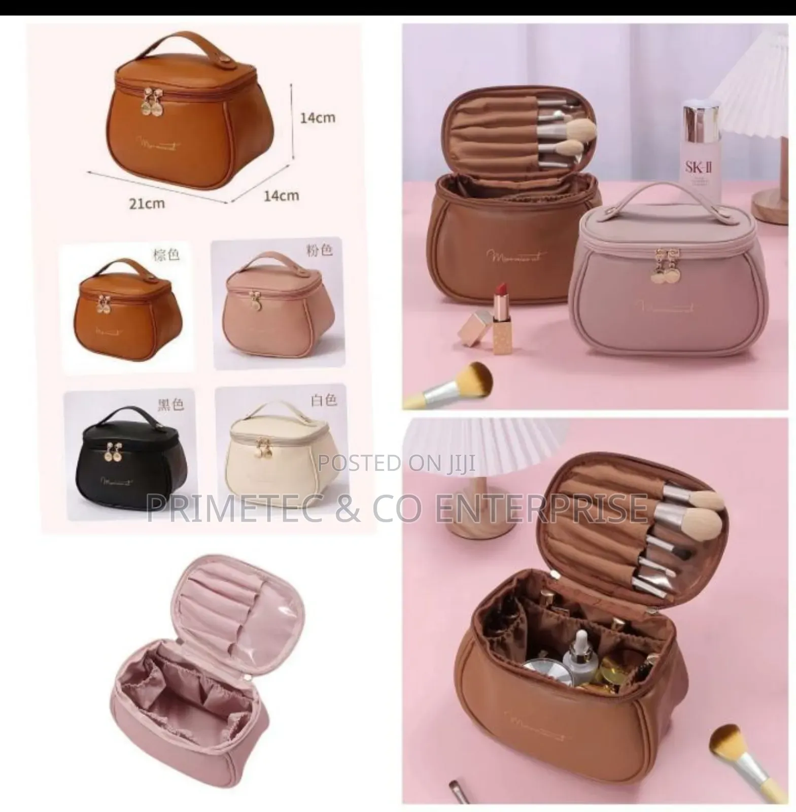 Retro Bucket Toiletries Bag