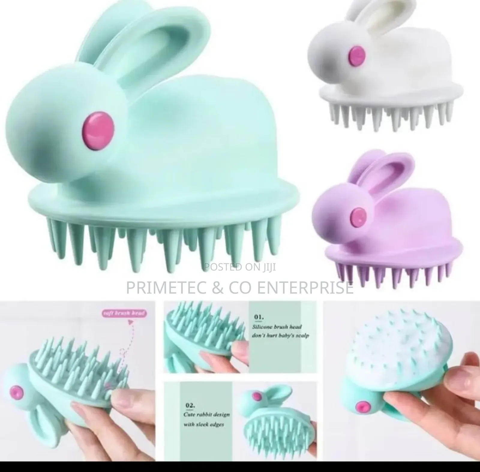 Rabbit Shape Bathing Brush