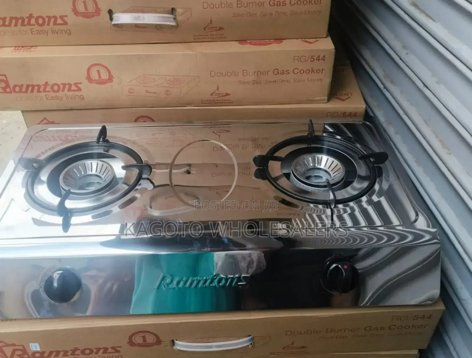 Ramtons Rg/544 Double Burner Cooker R/Gc-4