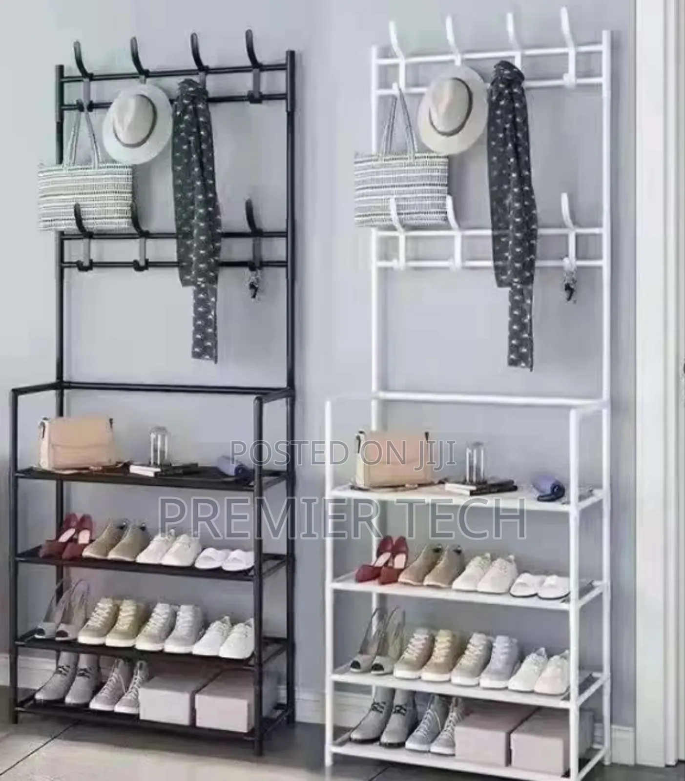 *High Strong Metallic 5 Layer
 Multipurpose Shoe Rack,